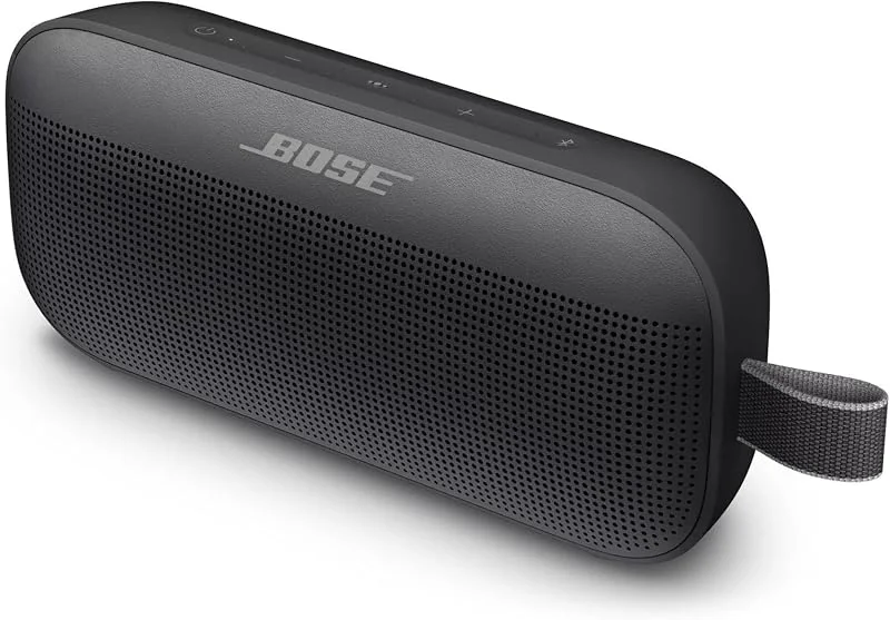 BOSE SoundLink Flex – Bärbar Bluetooth-högtalare, trådlös vattentät högtalare för användning utomhus på resor, Svart — Hörlurar och ljud