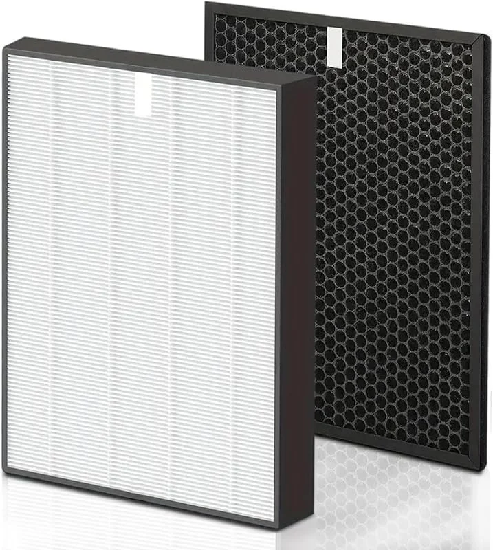 Ersättande HEPA-filter FY2422, 30 och aktivt kolfilter FY2420, 30 för Philips luftrenare AC2889, AC2887, AC2882, AC3829, 10 (HEPA + aktivt kolfilter) — Hushållselektronik
