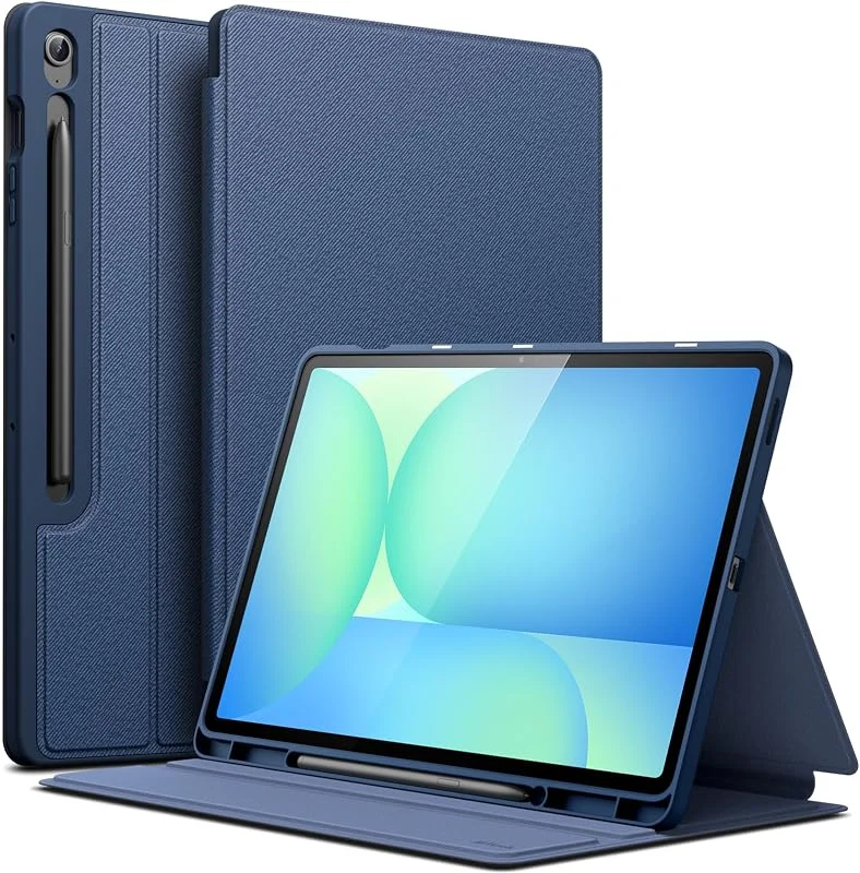JETech Skyddsfodral för Samsung Galaxy Tab S10 FE Plus 13, 1", Marin — Mobil och surfplatta