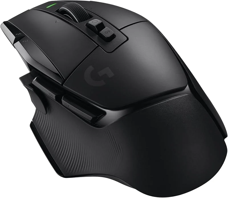 Logitech G G502 X LIGHTSPEED trådlös gamingmus - Optisk mus med LIGHTFORCE hybrid optisk-mekanisk brytare, HERO 25K gaming-sensor, kompatibel med PC - macOS, Windows - Svart — Datortillbehör
