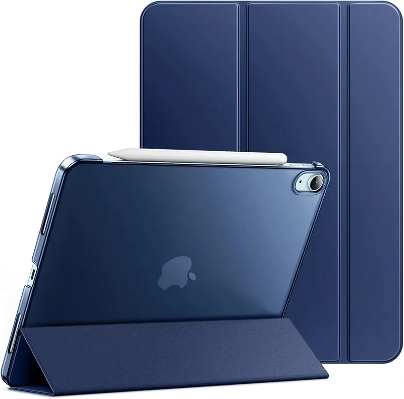 JETech Skyddsfodral för iPad Air 11" M4, M3, M2, Air 5, 4, Djup Marinblå — Mobil och surfplatta