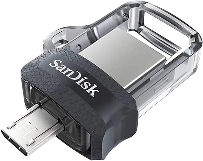SanDisk Ultra 64GB Dual USB Flash Drive USB M3.0 up to 130 MB, s — Datortillbehör