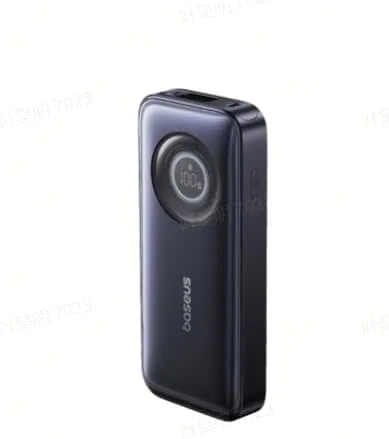 Baseus Power Bank, 20 000 mAh bärbar laddare med inbyggd infällbar USB-C-kabel, 67 W snabbladdande batteripaket, 2 USB-C för iPhone 16, 15, 14, 13-serien, Samsung, Switch, steamdeck med mera — Mobil och surfplatta