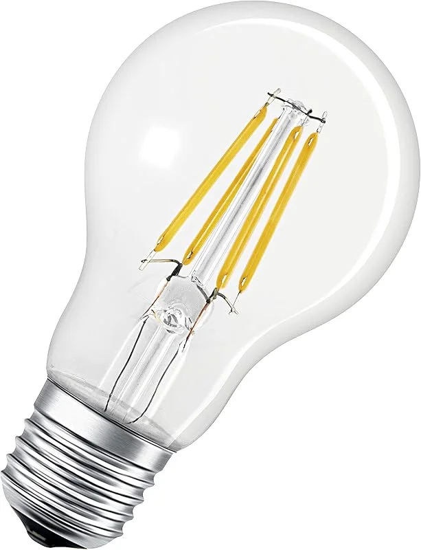 LEDVANCE smart + LED-glödtrådar, Bluetooth-lampa med E27-sockel, dimbar, ersätter 50 W glödlampa, varmvit, kompatibel med Apple Homekit och LEDVANCE Smart+ app för Android — Smart belysning