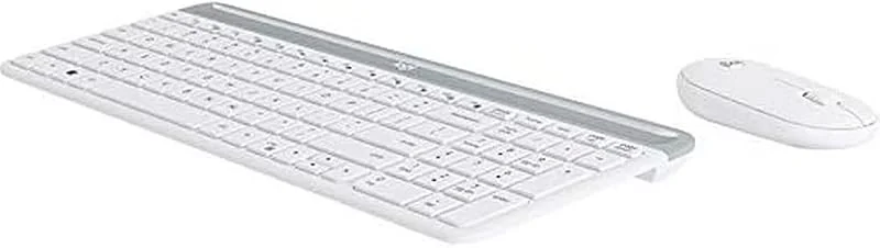 Logitech MK470 Slim Trådlöst tangentbord & Mus Combo - DEU QWERTZ — Datortillbehör
