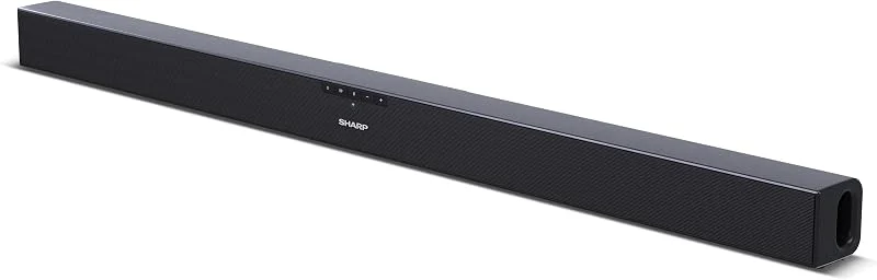 SHARP HT-SB140 MT 2.0 Soundbar (med HDMI ARC, CEC, Bluetooth, 150 W totaleffekt, 95 cm) Svart, 6.00 x 95.00 x 6.00 cm — TV och streaming