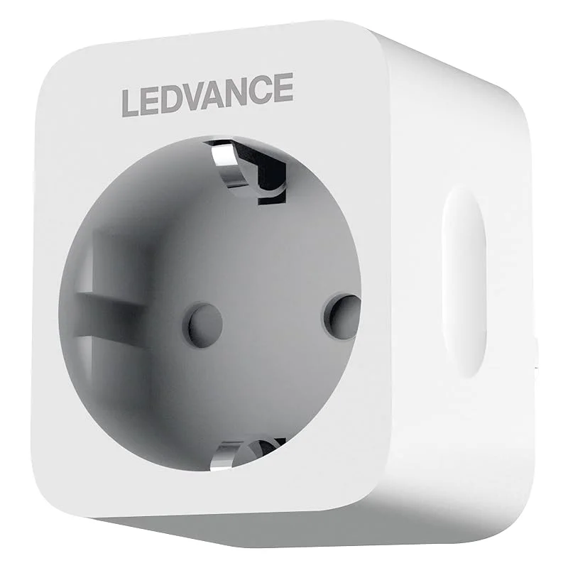 LEDVANCE SMART+ omkopplingsbart uttag för WiFi, med strömmätning, kompatibel med Google och Alexa Voice Control, fjärrkontroll kontroll — Smarta hem