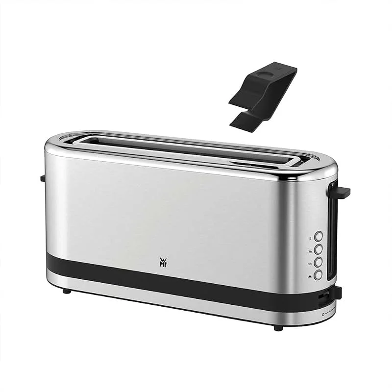 WMF 0414120011 Kimis Longslot Brödrost 2 Skivor 7 Rostningssteg Keep Cool Isolering Platsbesparande 900 W — Kök & Hushåll